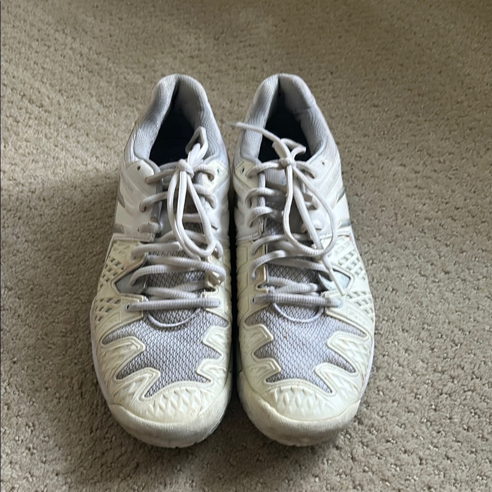 ASICS White Tennis Shoes